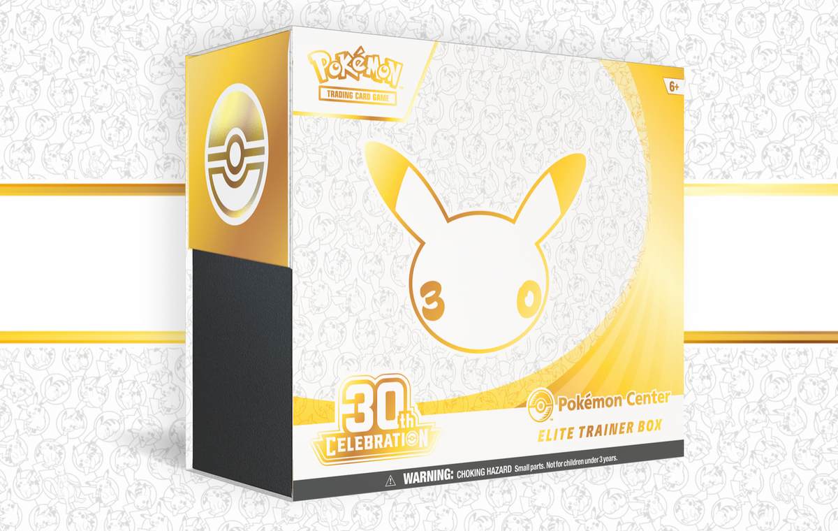Pokémon TCG 30th Celebration English Product Lineup Revealed