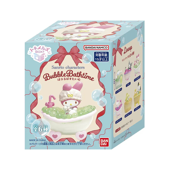 Tokimels BOX! Sanrio characters Bubble Bath Time (Random 1P)
