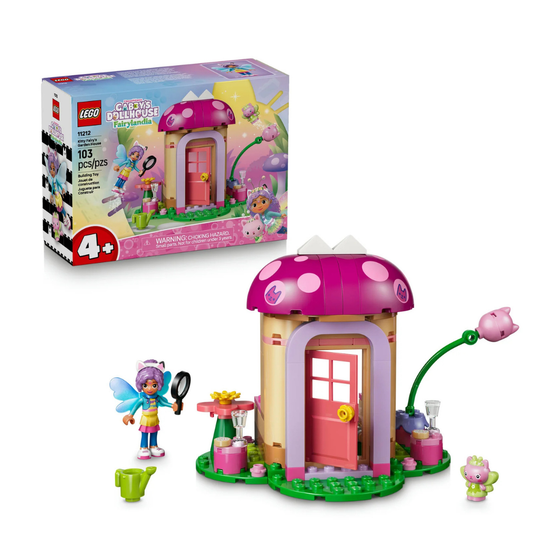 LEGO Gabby's Dollhouse #11212 Kitty Fairy's Garden House