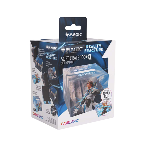 Deck Box: Magic: The Gathering - Reality Fracture Soft Crate XL Sideloading (100 ct) - Tam Beleren