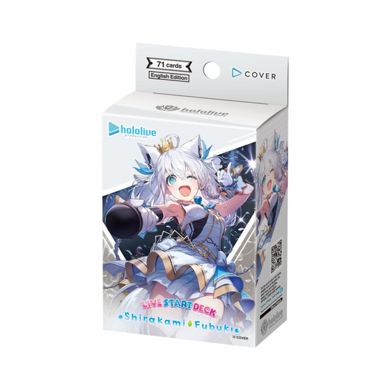 Hololive Card Game SD14: Live Start Deck: Shirakami Fubuki