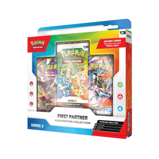 Pokemon First Partner Illustration Collections - Series 3