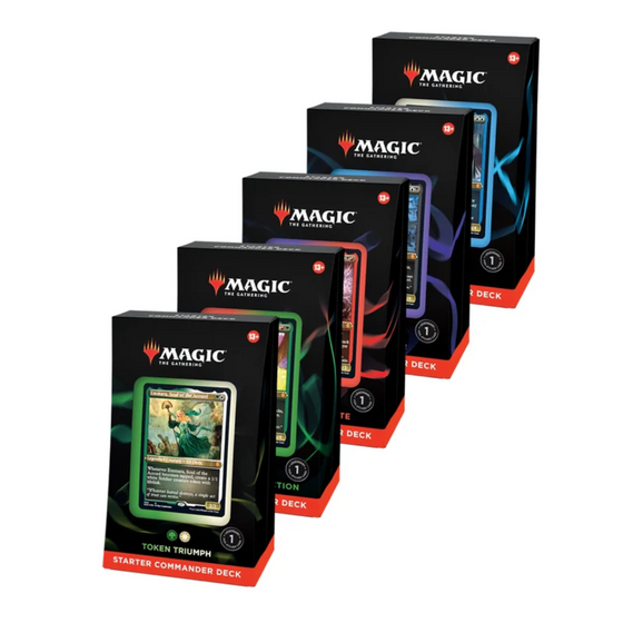 MTG - Starter Commander Deck - Set of 5 Decks