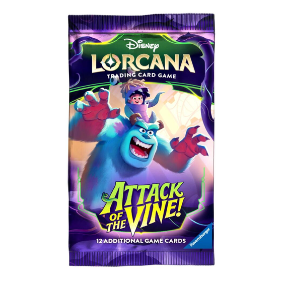 Disney Lorcana: Attack of the Vine! - Booster Pack