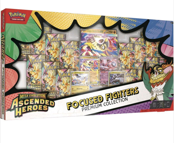 Pokemon - Mega Evolution - Ascended Heroes - Focused Fighters Premium Collection