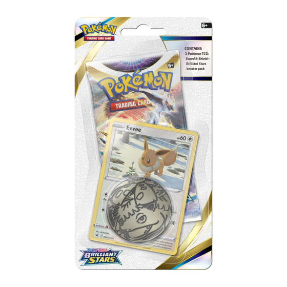 Pokemon SWSH Brilliant Stars Checklane Blister - Eevee