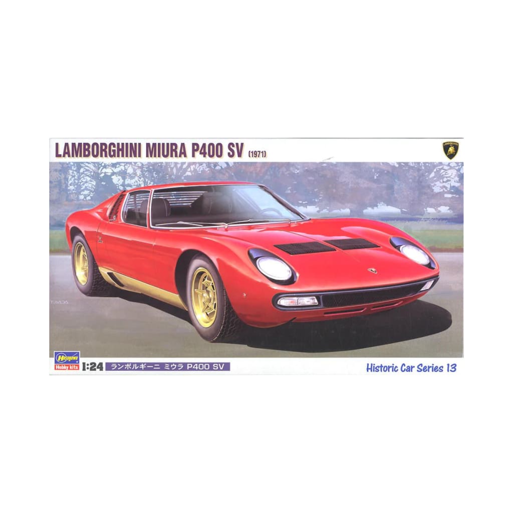 1/24 LAMBORGHINI MIURA P400 SV (HASEGAWA HISTORIC CAR