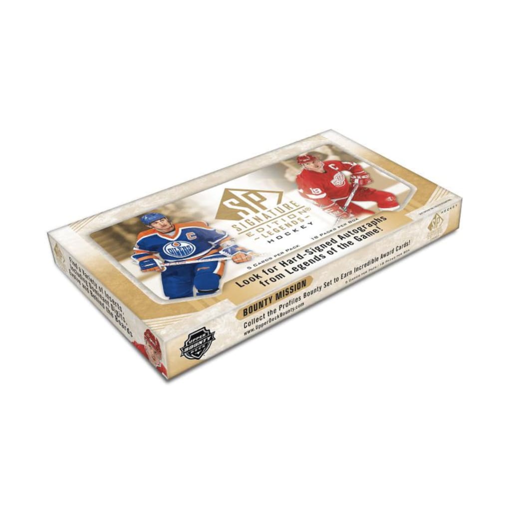 2020-21 Upper Deck SP Signature Edition Legends Hockey
