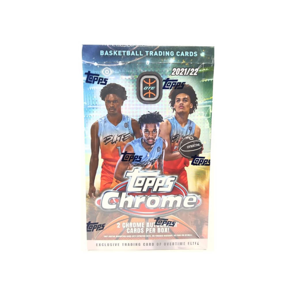 2021/2022 Topps Chrome Hobby Box
