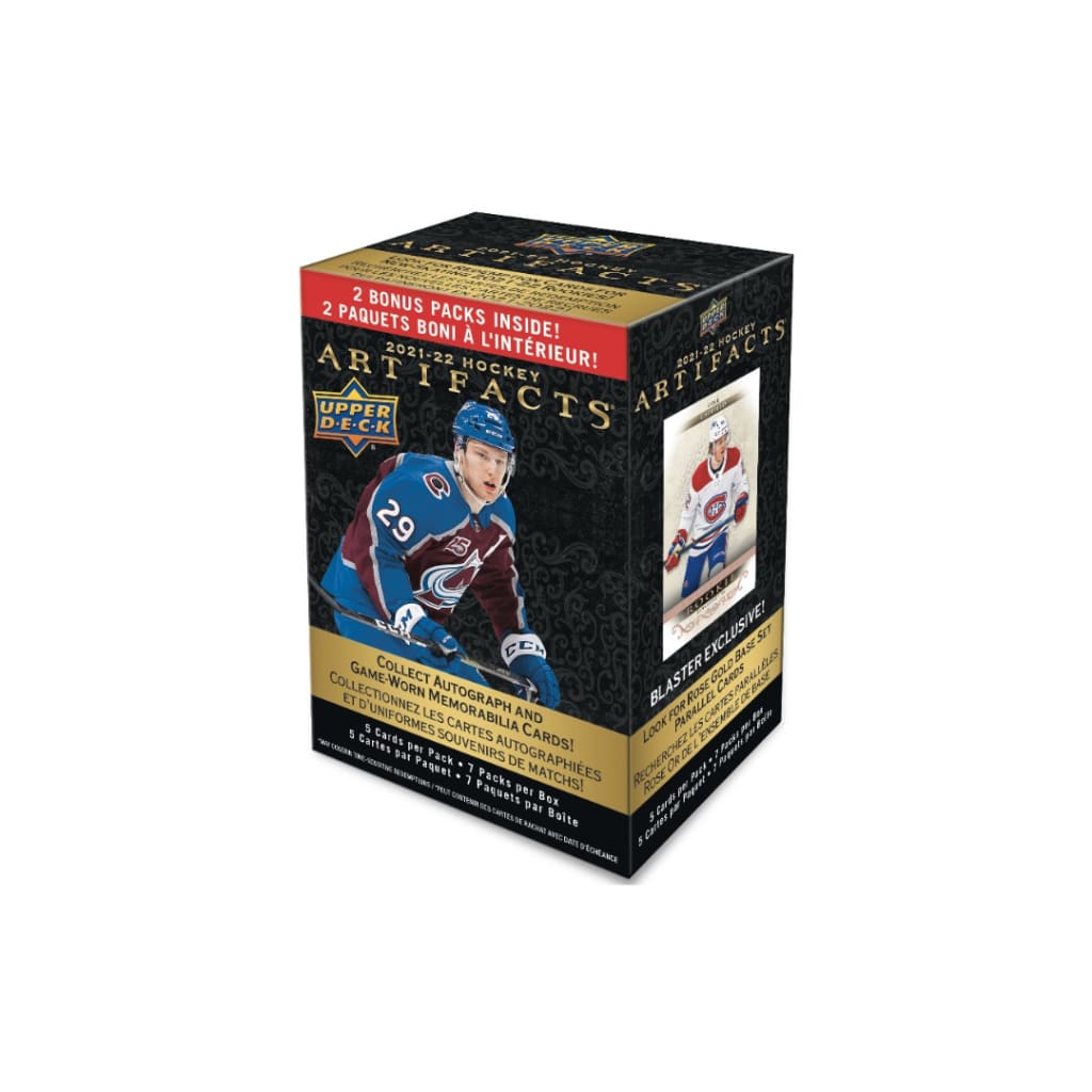 2021-2022 Upper Deck Artifacts Hockey Blaster box - Box