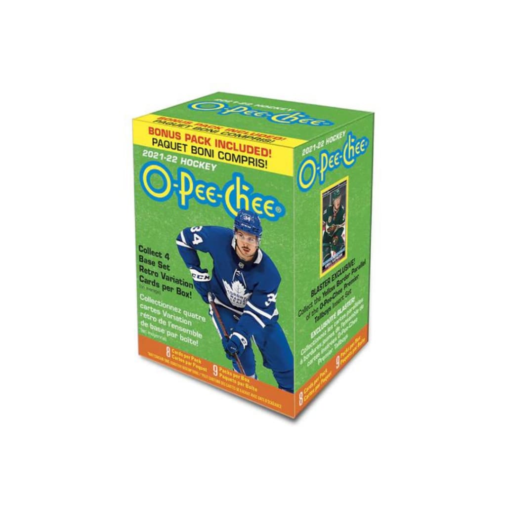 2021-22 UPPER DECK O-PEE-CHEE HOCKEY BLASTER BOX