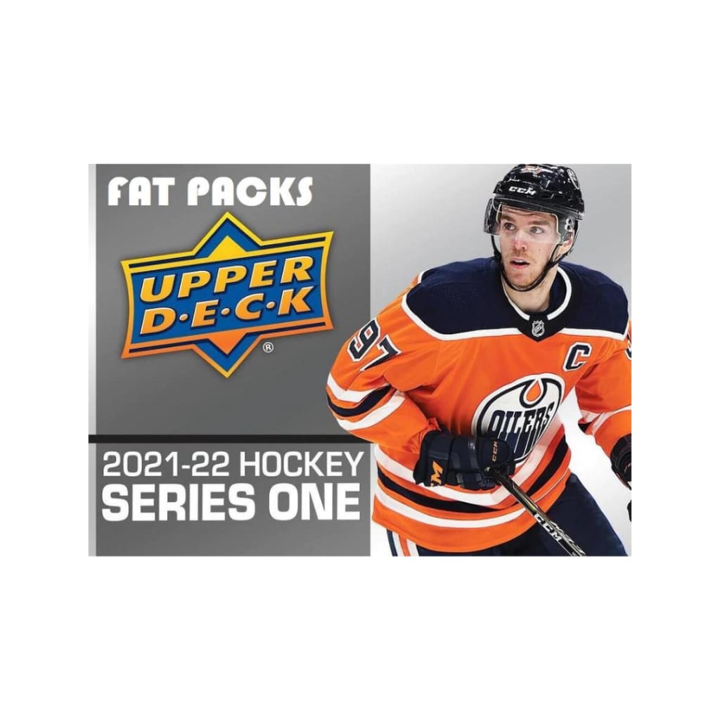 2021-22 Upper Deck Series 1 Hockey Fat Pack Box (Box of 18
