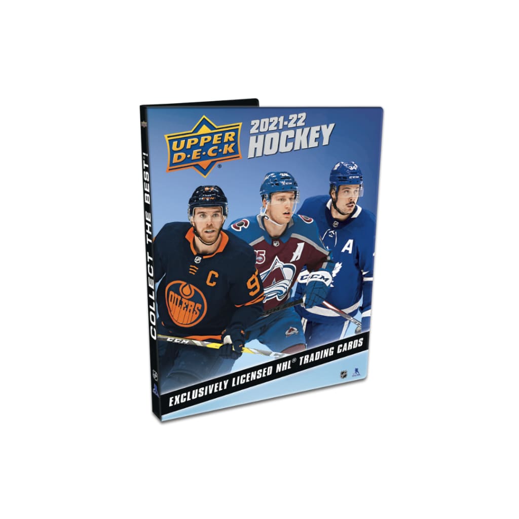 2021-22 Upper Deck Series 1 Hockey Starter Kit Binder