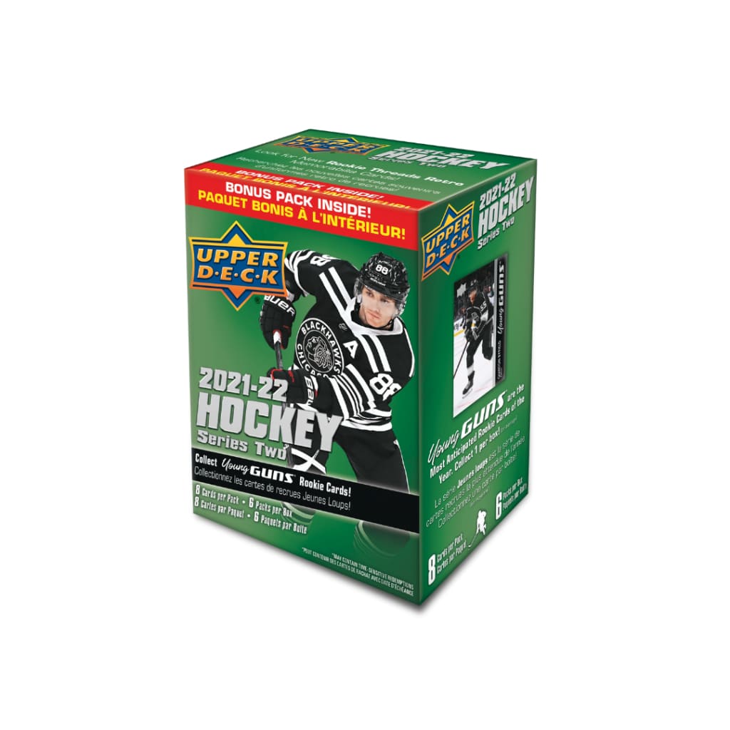 2021-22 UPPER DECK SERIES 2 HOCKEY BLASTER BOX