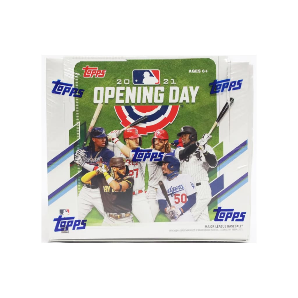 2021 Topps Opening Day Baseball Hobby Box - Booster