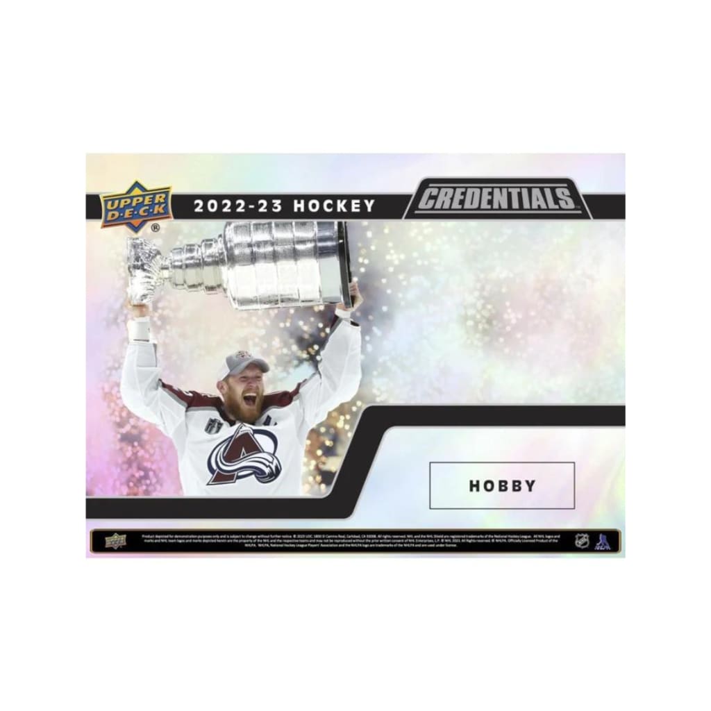 2022-23 Upper Deck Credentials Hockey Hobby Box