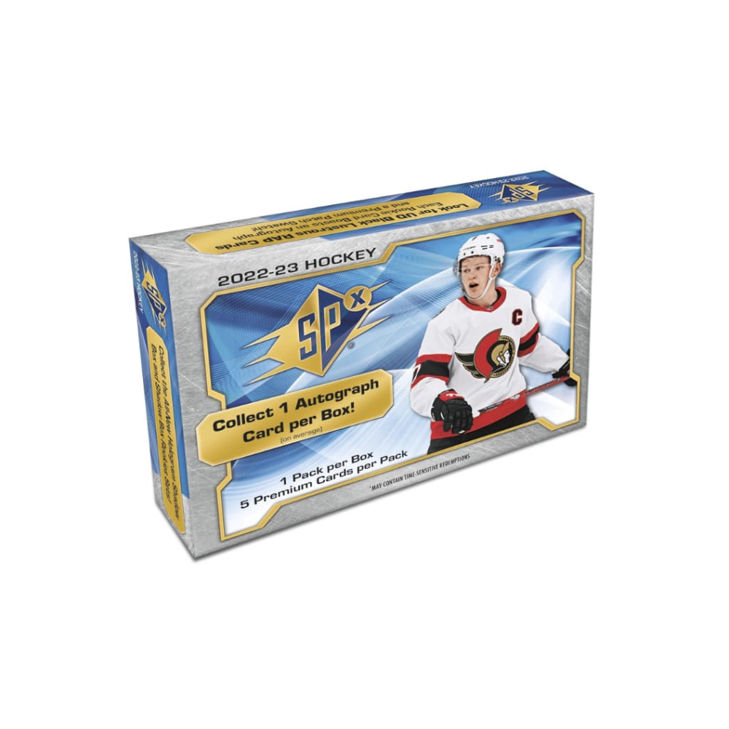 2022-23 Upper Deck SPX Hockey Hobby Box