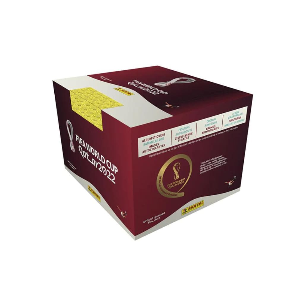 2022 PANINI FIFA World Cup Soccer Sticker Box - Sports