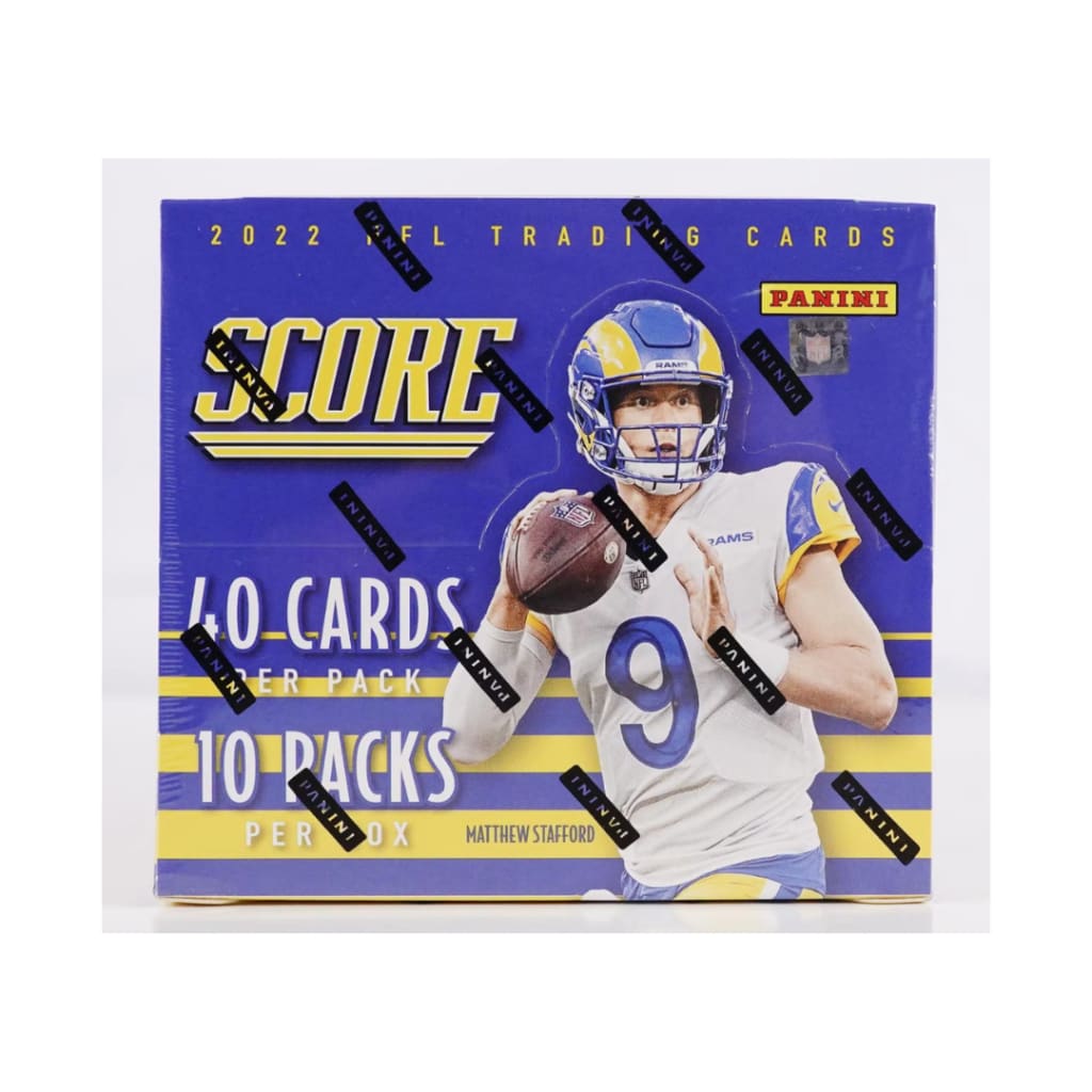 2022 Panini Score Football Hobby Box