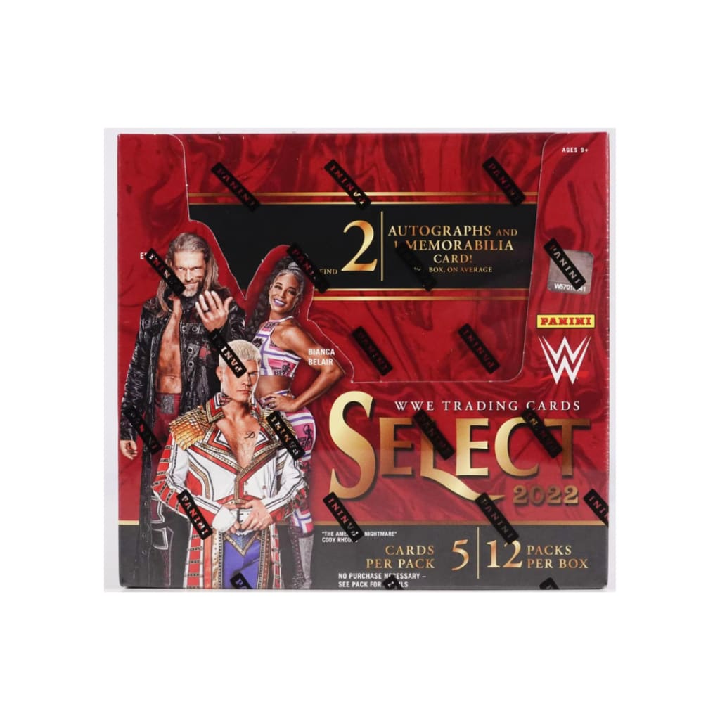2022 Panini Select WWE Hobby Box
