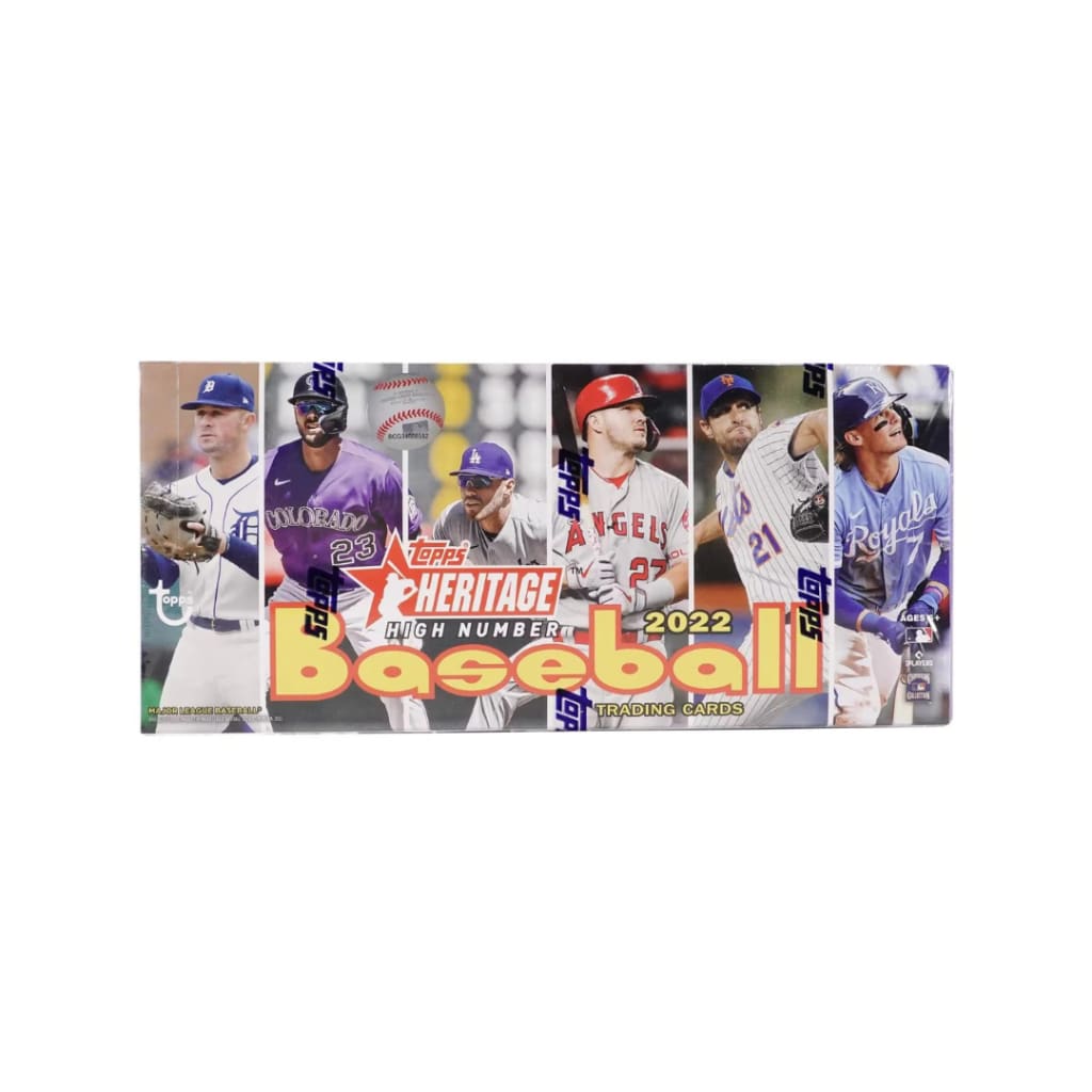 2022 Topps Heritage High Number Baseball Hobby Box