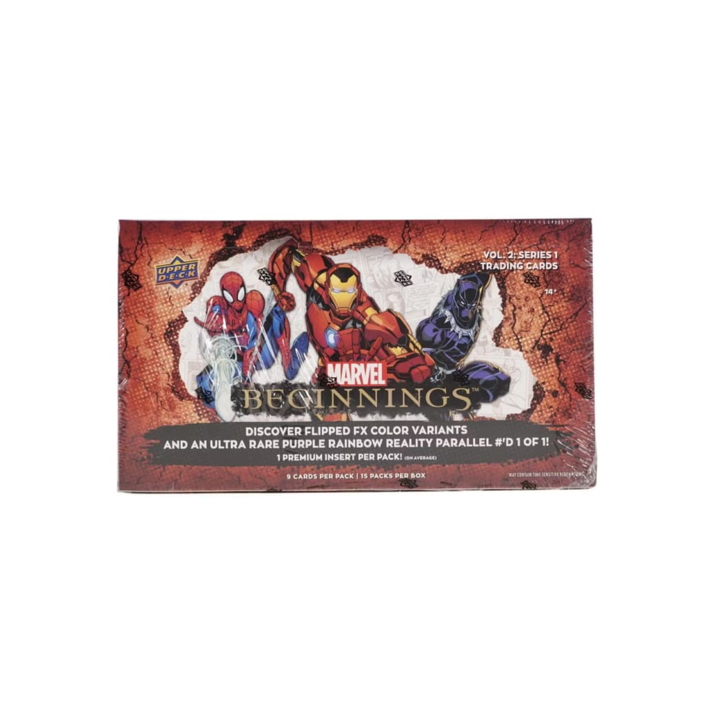 2022 Upper Deck Marvel Beginnings: Volume One Hobby Box