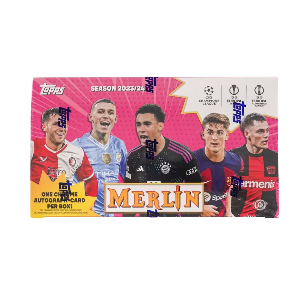 2023/24 Topps Chrome Merlin UEFA Club Competitions Soccer