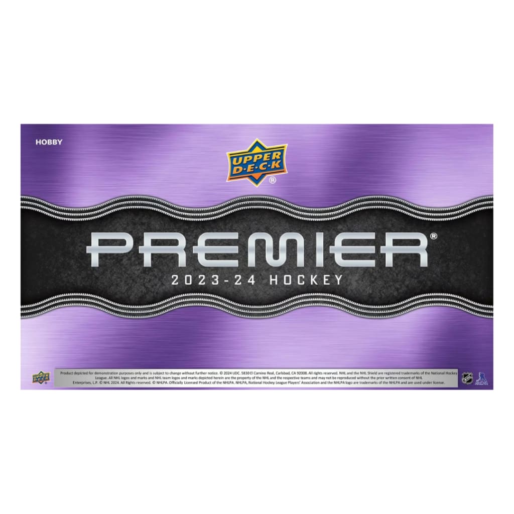 2023-24 Upper Deck Premier Hockey Hobby Box