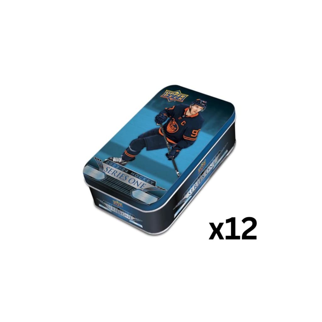 2023-24 Upper Deck Series 1 Hockey Tin Case