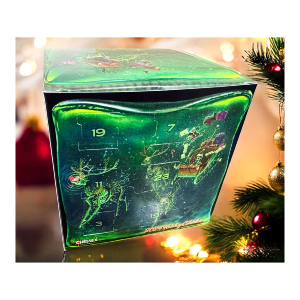 2024 Chessex Holiday Calendar (One cube)