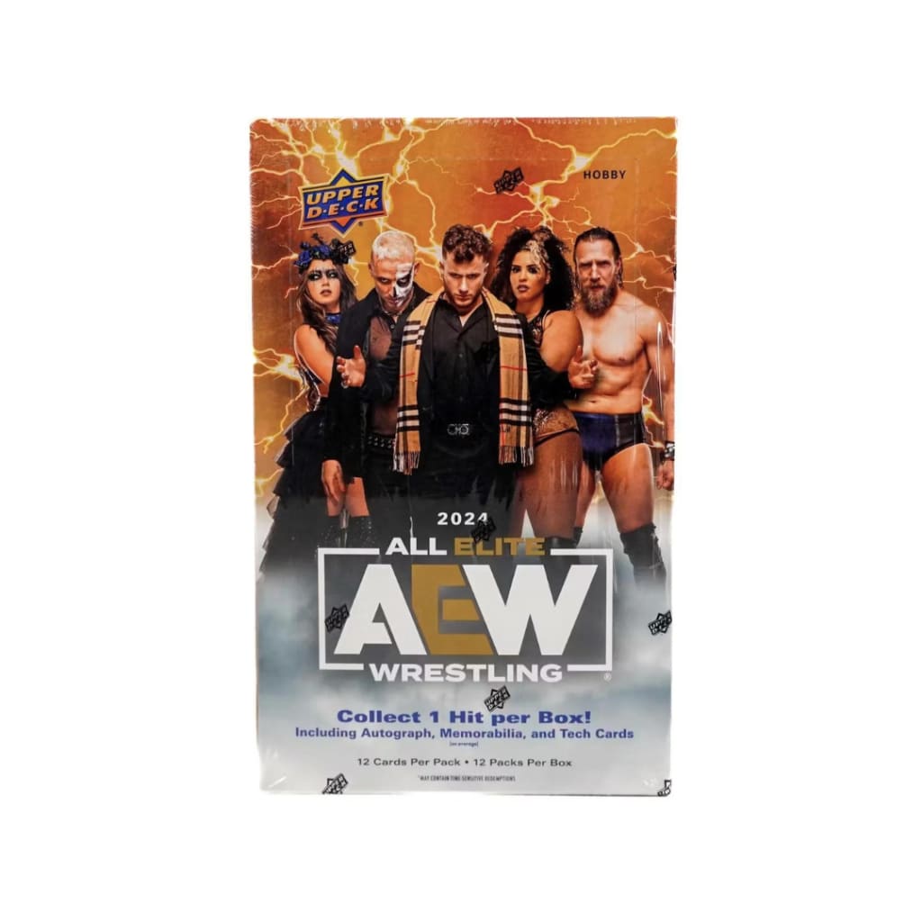 2024 Upper Deck AEW All Elite Wrestling Hobby Box
