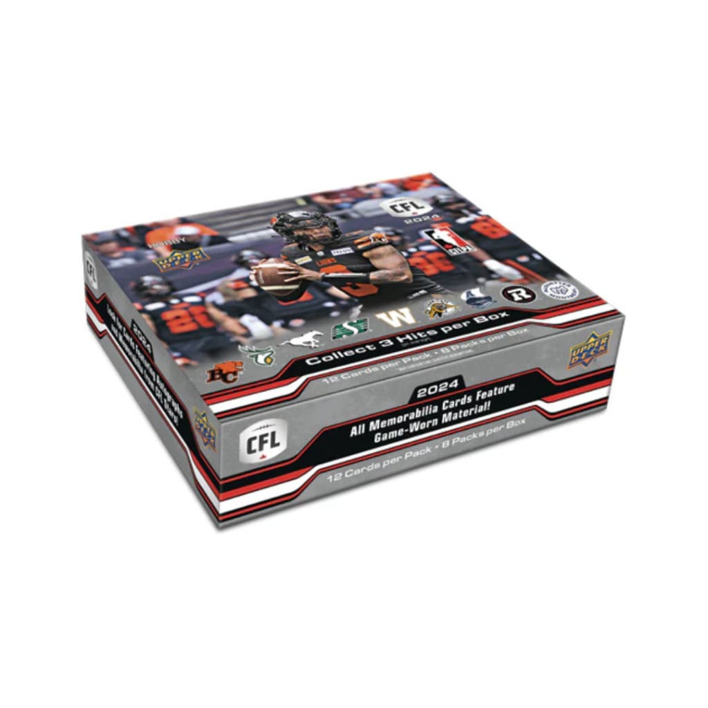2024 Upper Deck CFL Football Hobby Box