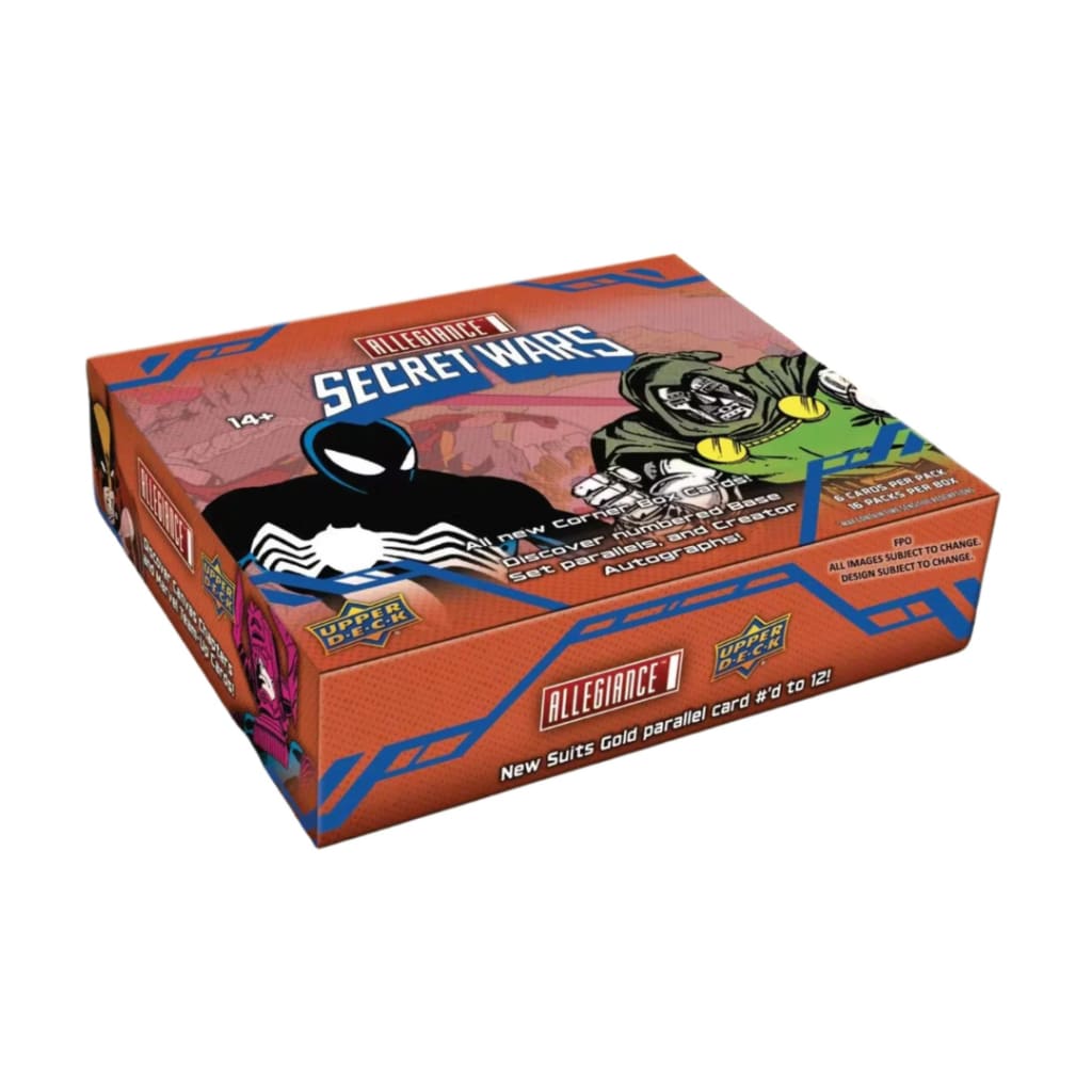 2024 Upper Deck Marvel Allegiance Secret Wars Hobby Box