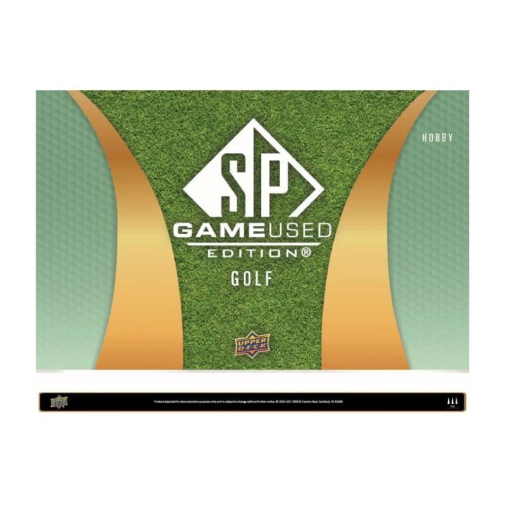 2024 Upper Deck SP Game Used Golf Hobby Box