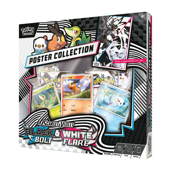 (October Restock) Pokemon TCG: Unova Poster Collection MAX 2 (Pre Order)