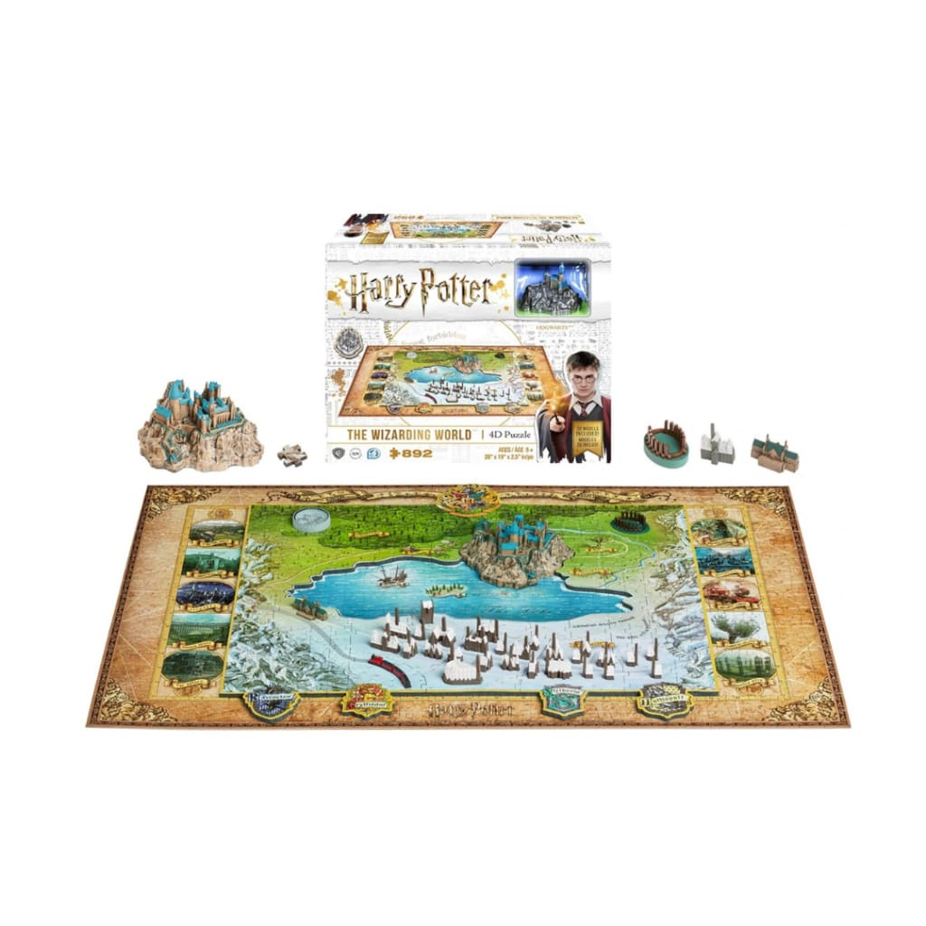 4D Puzzle: Harry Potter: Wizarding World