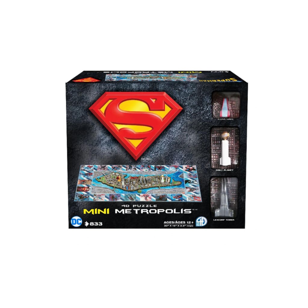 4D Puzzle: Superman Metropolis