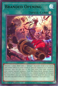 Branded Opening - CH01-EN023 Ultra Rare 1st Edition - NM