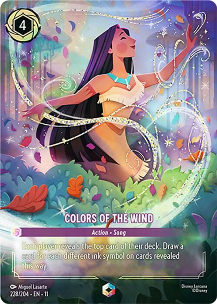 Disney Lorcana Winterspell Singles | Buy Set 11 Cards — Hobbiesville