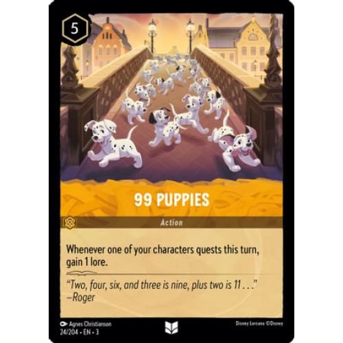 99 Puppies (24/204) - Into the Inklands - Single