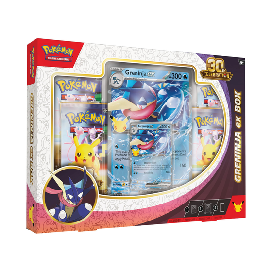 30th Celebration Pokemon ex Box - Greninja Ex
