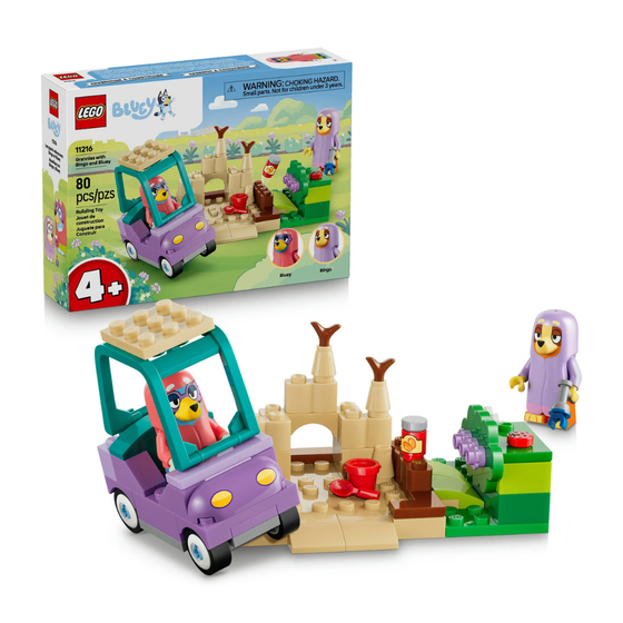 LEGO Bluey #11216 Grannies with Bingo and Bluey