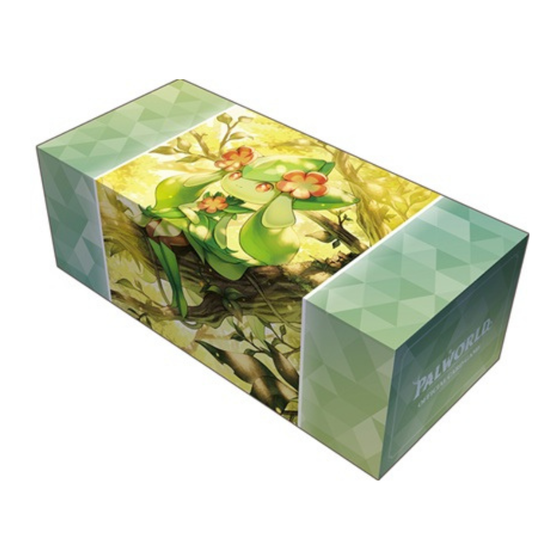 Storage Box Vol. 1 Palworld OFFICIAL CARD GAME Design A: "Petallia – Sweet Blessings"