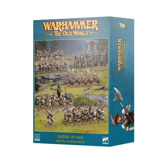 Warhammer: The Old World - Empire of Man - Battle March Army [99122702020]