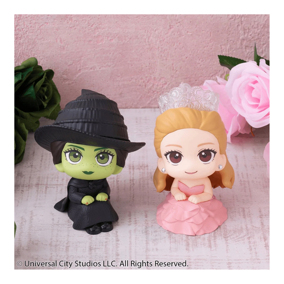 Lookup WICKED Elphaba & Glinda set (With Gift)