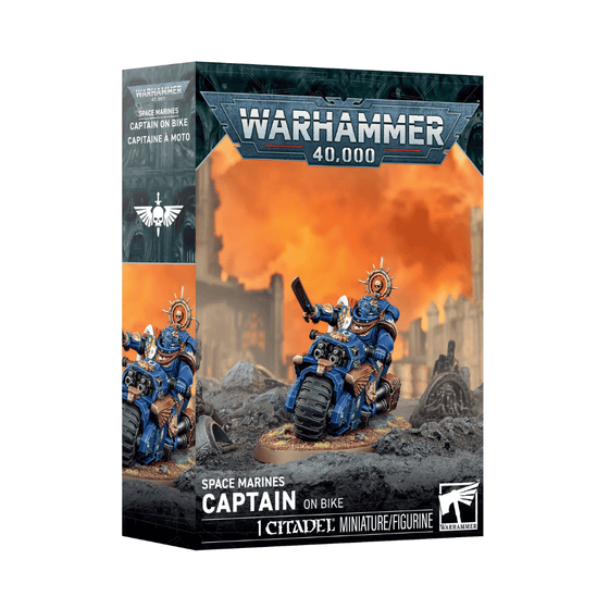 Warhammer 40,000 - Space Marines - Captain on Bike [99120101499]