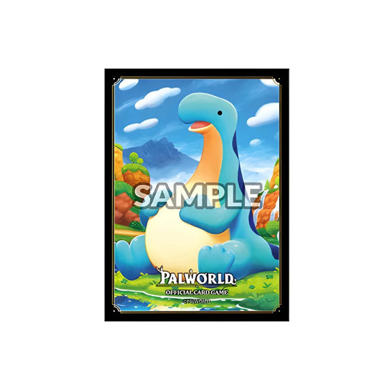 Bushi Supplies Card Sleeves Vol. 1 Palworld Design B: Relaxaurus Hungry Gunner