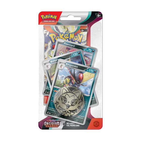 Pokemon Obsidian Flames Single Blister Pack [Kingambit]