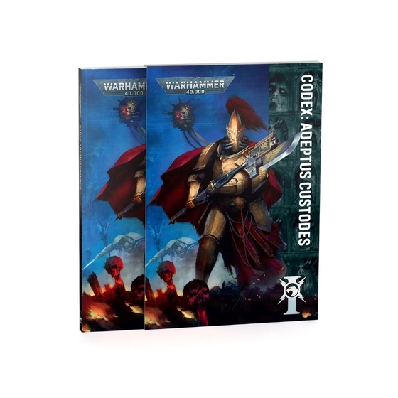 Warhammer 40,000 - Codex: Adeptus Custodes - 11th Edition Slipcase [60030143001]