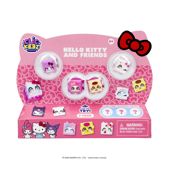 Clickeez Hello Kitty and Friends 7pk Toy